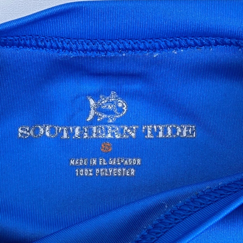 Southern Tide Tide to Trail Long-Sleeve Performance Shirt Blue Sz. S - Picture 3 of 5